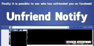 Facebook Unfriend Notify