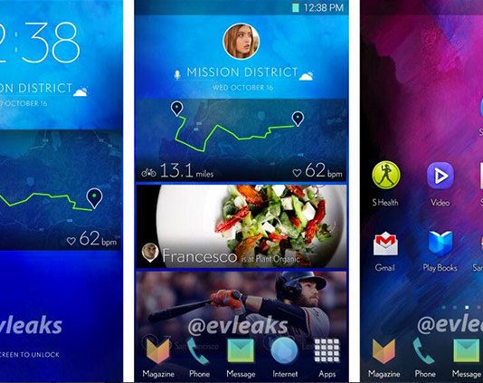 Samsung Smartphone UI