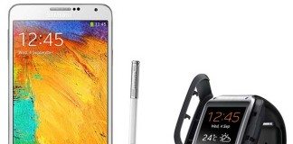 Galaxy Note 3 and Gear