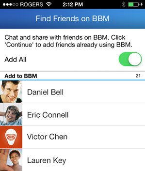 BBM Update iOS Android