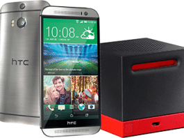 HTC One and Boombass