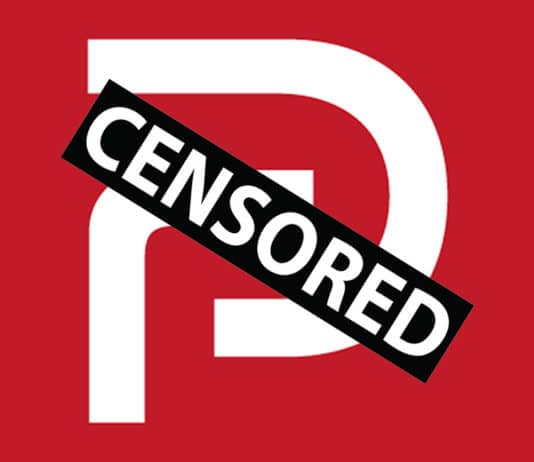 Parler Email Censorship