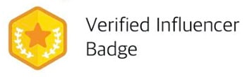 Parler verified influencer badge