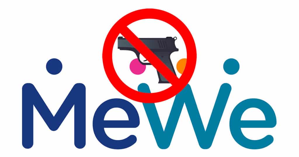 MeWe gun emoji