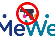 MeWe gun emoji